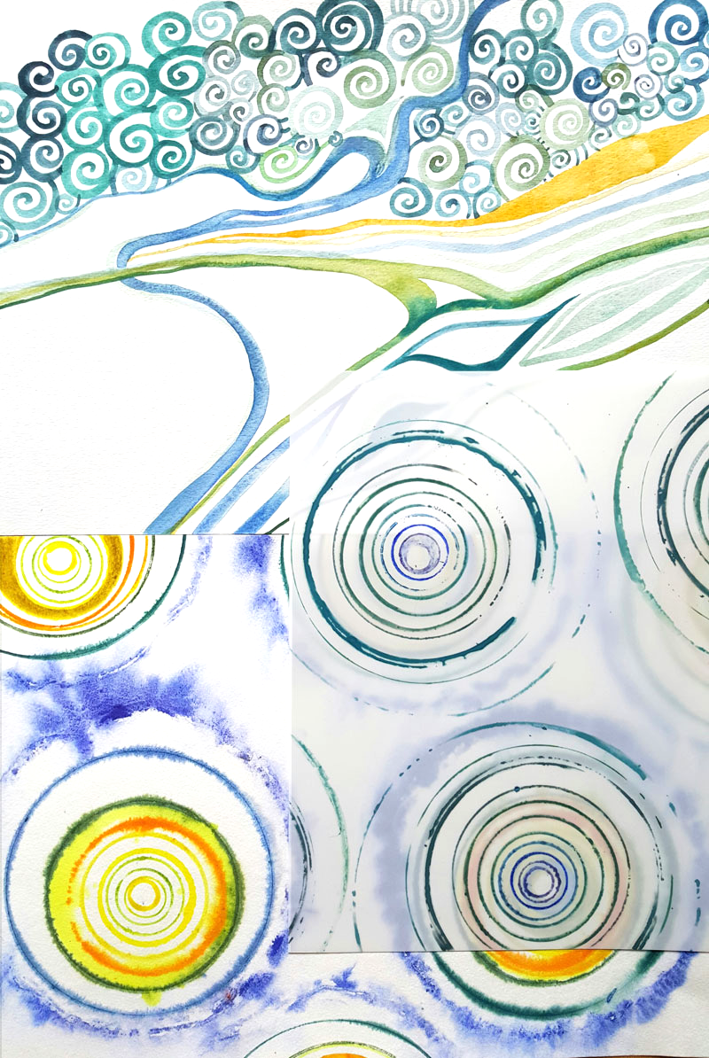 watercolor painting by April Lombardi